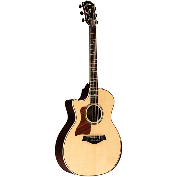 Taylor 814ce V-Class Left-Handed Grand Auditorium Acoustic-Electric Guitar Natural