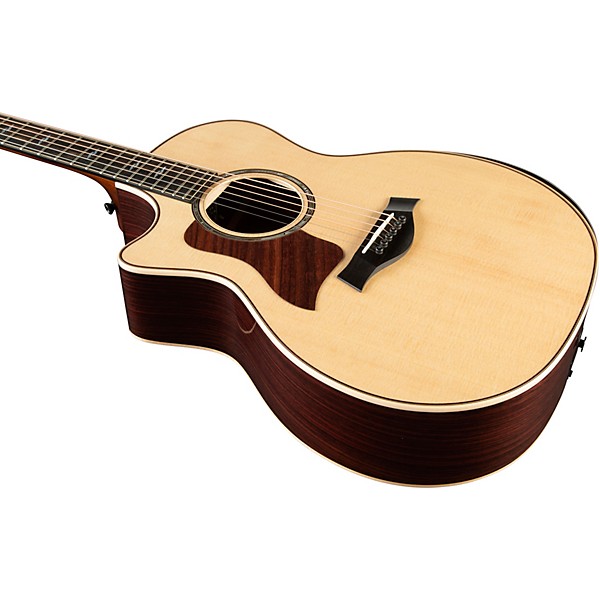 Taylor 814ce V-Class Left-Handed Grand Auditorium Acoustic-Electric Guitar Natural