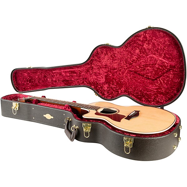 Taylor 814ce V-Class Left-Handed Grand Auditorium Acoustic-Electric Guitar Natural