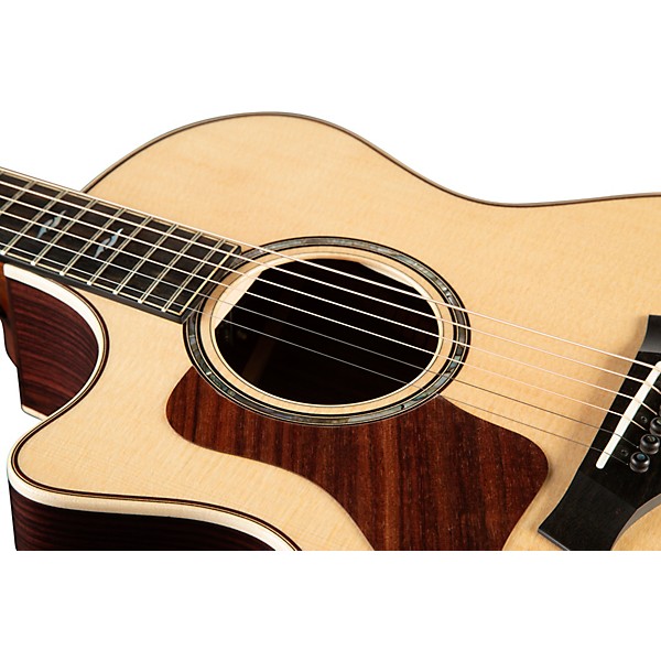 Taylor 814ce V-Class Left-Handed Grand Auditorium Acoustic-Electric Guitar Natural