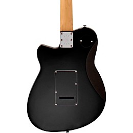 Reverend Crosscut W Roasted Maple Fingerboard Electric Guitar Midnight Black