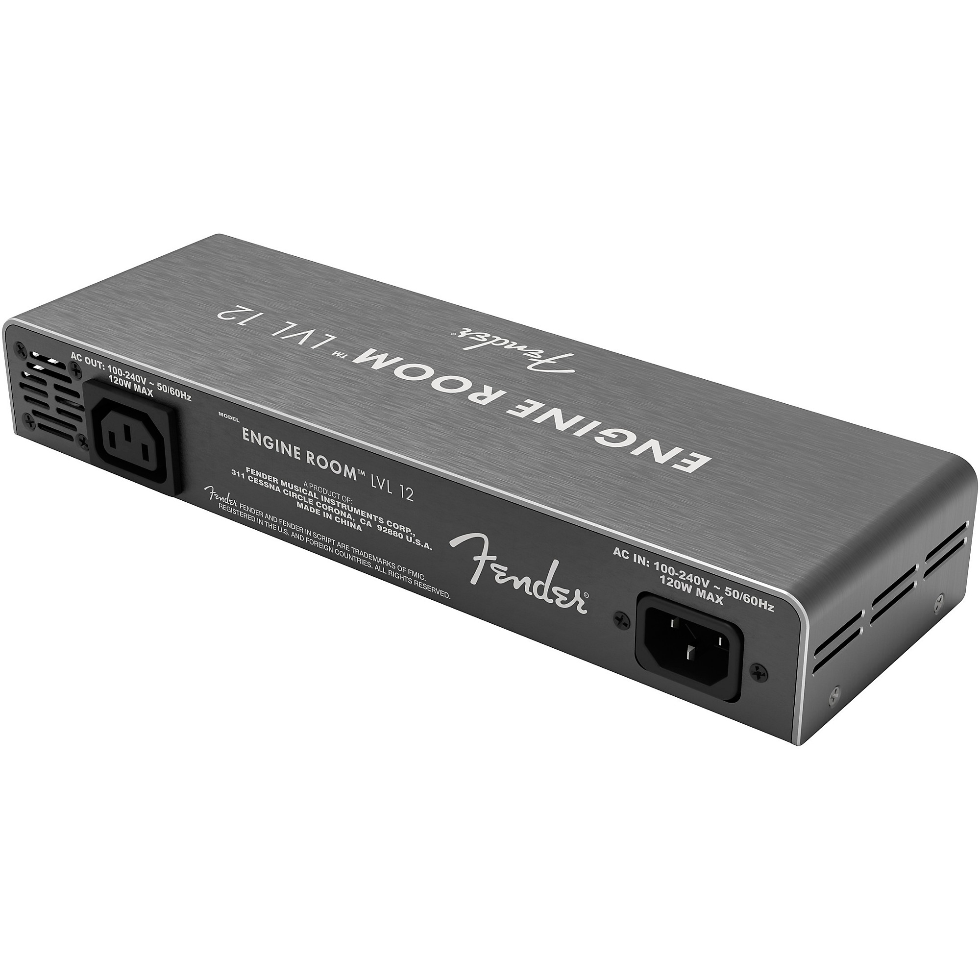 Fender® ENGINE ROOM™ LVL12 POWER SUPPLY central power supply for effect  pedals - 10x 9V/DC 500mA / 2x 9V/12V/18V (can be switched on) : :  Musical Instruments & DJ