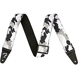Fender 2" Camouflage Guitar Strap Winter Camouflage 2 in.
