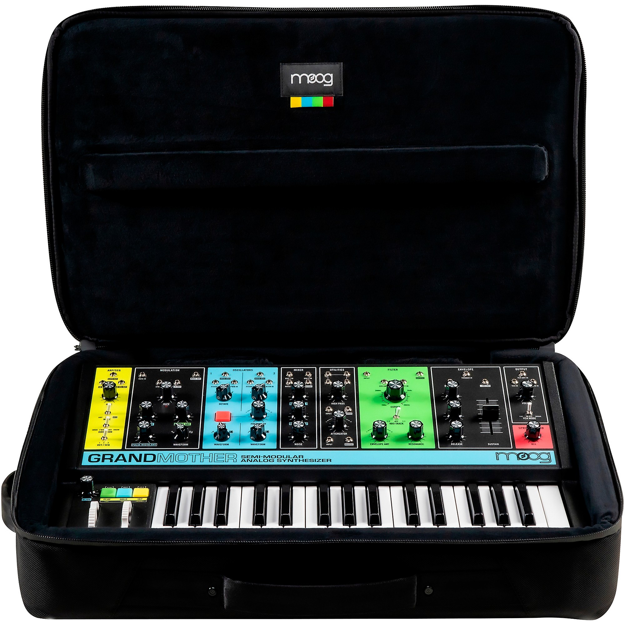 Moog GRANDMOTHER 純正ケース付き Moog Grandmother Semi-Modular Analog Synthesizer and SR Case