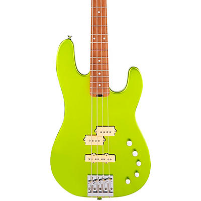 Charvel Pro-Mod San Dimas Bass Pj Iv Lime Green Metallic for sale