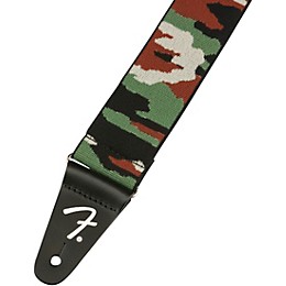 Fender Weighless Camouflage Guitar Strap Woodland Camouflage 2 in.