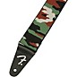 Fender Weighless Camouflage Guitar Strap Woodland Camouflage 2 in.