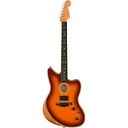Open Box Fender Acoustasonic Jazzmaster Acoustic-Electric Guitar Level 2 Tobacco Sunburst 197881092368