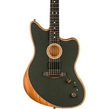Fender American Acoustasonic Jazzmaster Acoustic-Electric Guitar Tungsten