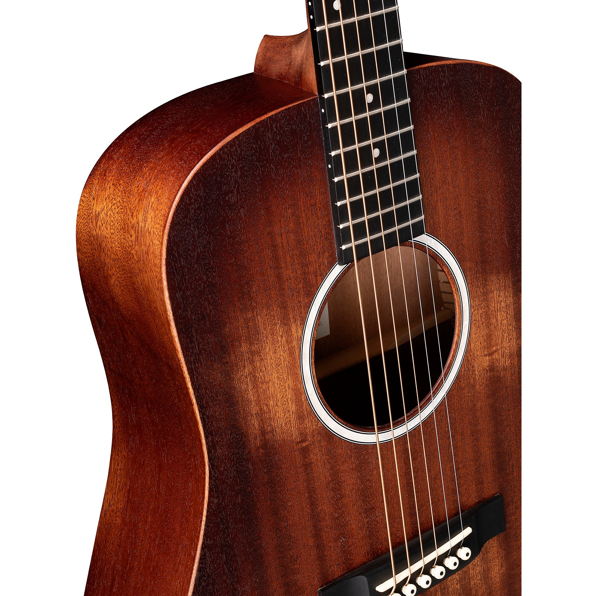 Martin DJr-10E StreetMaster Acoustic Guitar Mahogany Burst