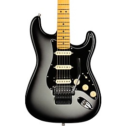 Open Box Fender American Ultra Luxe Stratocaster HSS Floyd Rose Maple Fingerboard Electric Guitar Level 2 Silver Burst 194744700545