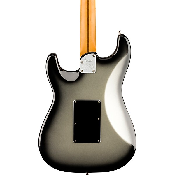 Fender American Ultra Luxe Stratocaster HSS Floyd Rose Maple Fingerboard Electric Guitar Silver Burst