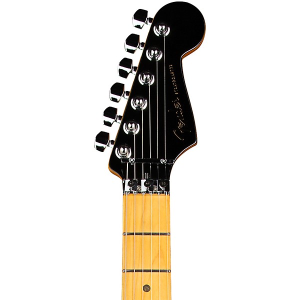 Fender American Ultra Luxe Stratocaster HSS Floyd Rose Maple Fingerboard Electric Guitar Silver Burst