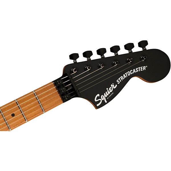 Squier Contemporary Stratocaster HH Floyd Rose Roasted Maple Fingerboard Electric Guitar Gunmetal Metallic
