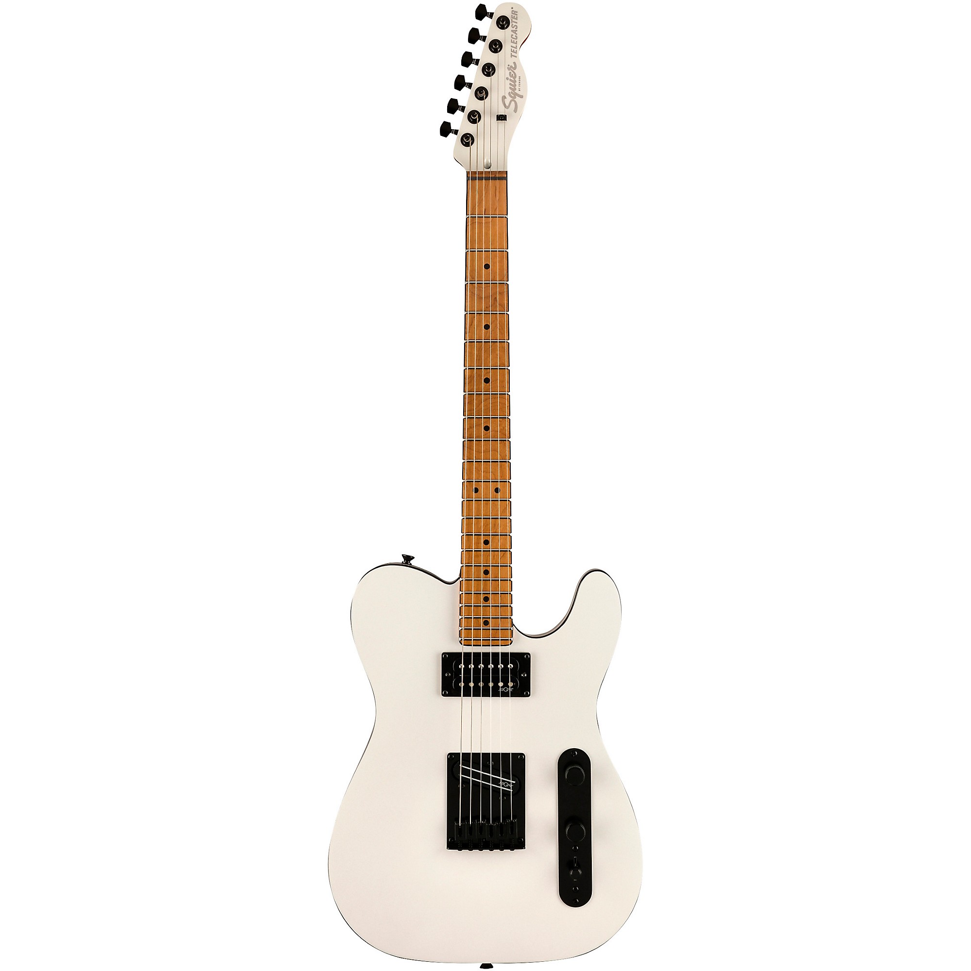 Squier Contemporary Telecaster RH Roasted Maple Fingerboard Electric Guitar  Pearl White