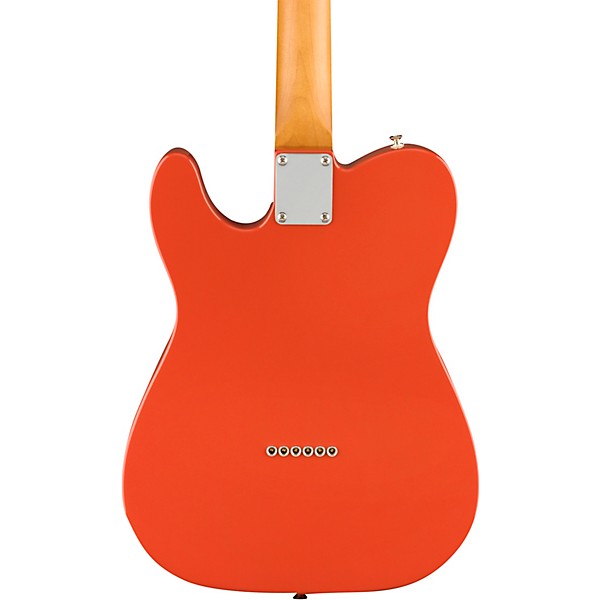 Fender Noventa Telecaster Maple Fingerboard Electric Guitar Fiesta Red