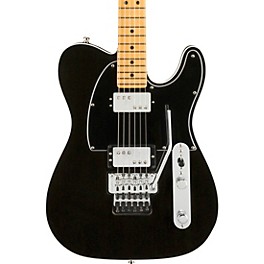 Fender American Ultra Luxe Telecaster HH Floyd Rose Maple Fingerboard Electric Guitar Mystic Black