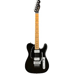 Fender American Ultra Luxe Telecaster HH Floyd Rose Maple Fingerboard Electric Guitar Mystic Black