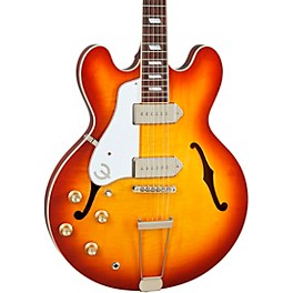 Epiphone USA Casino Left-Handed Hollowbody Electric G... Epiphone USA Casino Left-Handed Hollowbody Electric Guitar Royal Tan