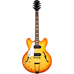 Epiphone USA Casino Left-Handed Hollowbody Electric Guitar Royal Tan