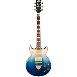 Ibanez Artist 420 Electric Guitar Transparent Blue Gradation