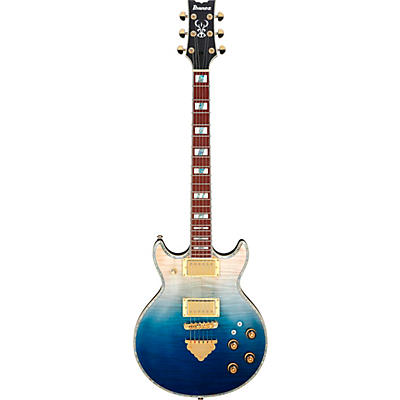 Ibanez Artist 420 Electric Guitar Transparent Blue Gradation for sale