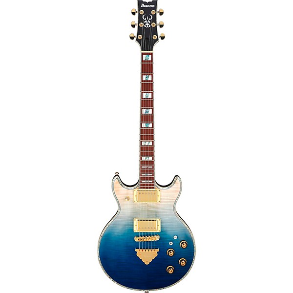 Ibanez Artist 420 Electric Guitar Transparent Blue Gradation