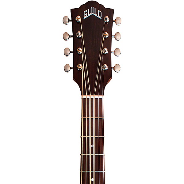 Guild BT-258E Deluxe Westerly Collection 8-String Baritone Jumbo Acoustic-Electric Guitar Natural