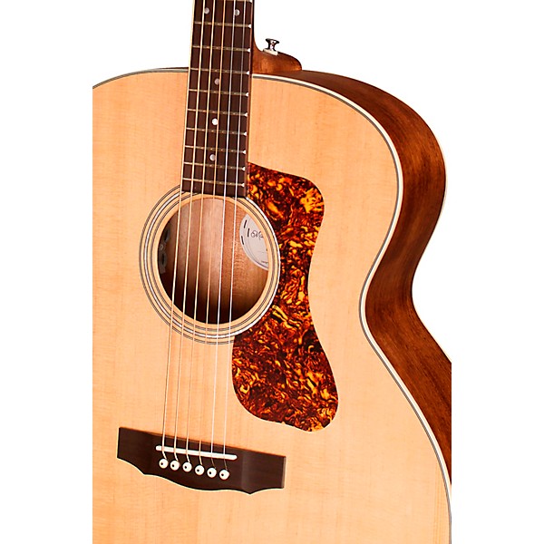 Guild BT-240E Westerly Collection Baritone Jumbo Acoustic-Electric Guitar Natural