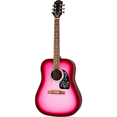 Epiphone Starling Acoustic Guitar Hot Pink Pearl for sale