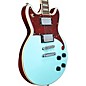 D'Angelico Premiere Series Brighton Solid Body Electric Guitar Double Cutaway Stopbar Tailpiece Sky Blue