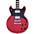 D'Angelico Premier... D'Angelico Premiere Series Brighton Solid Body Electric Guitar Double Cutaway Stopbar Tailpiece Oxblood