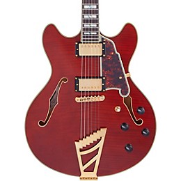 Open Box D'Angelico Excel Series DC Semi-Hollow Electric Guitar with USA Seymour Duncan Humbuckers and Stairstep Tailpiece Level 1 Viola