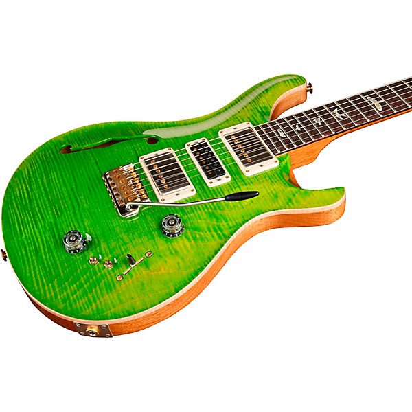 PRS Special Semi-Hollow 10-Top With Pattern Neck Electric Guitar Eriza Verde
