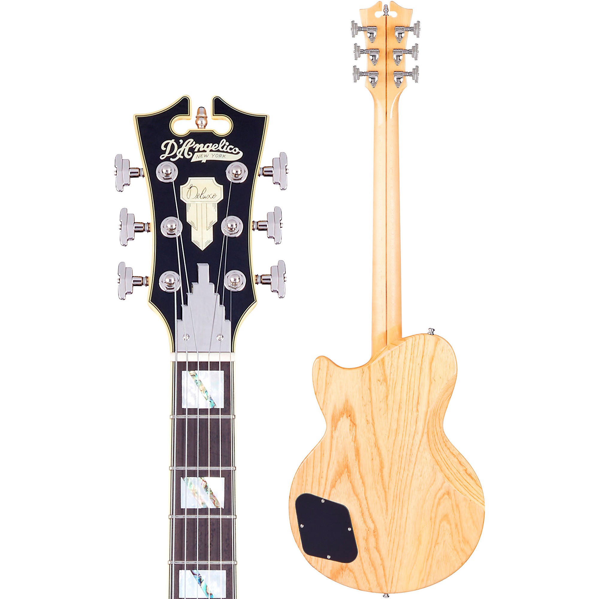 D'Angelico Deluxe Series Atlantic Solidbody Electric Guitar With