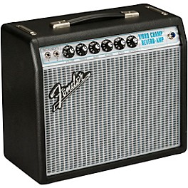 Fender '68 Custom Vibro Champ Reverb 5W 1x10 Guitar Combo Amp Black