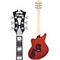 D'Angelico Deluxe Series Bedford SH Electric Guitar with USA Seymour Duncan Pickups and Wilkinson Tremolo Matte Walnut