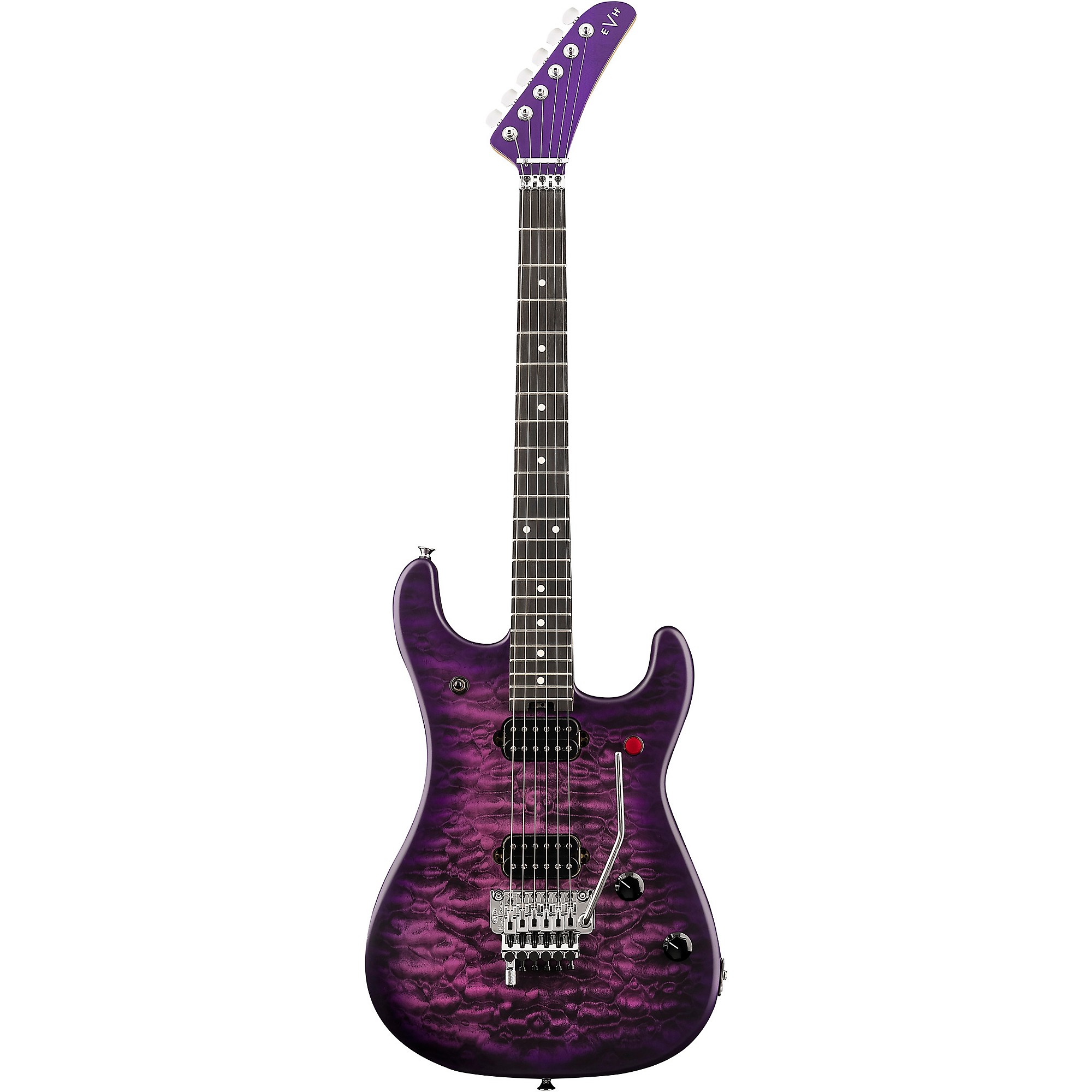 ギター 5150 EVH 5150 Deluxe Poplar Burl Electric Guitar Purple Daze