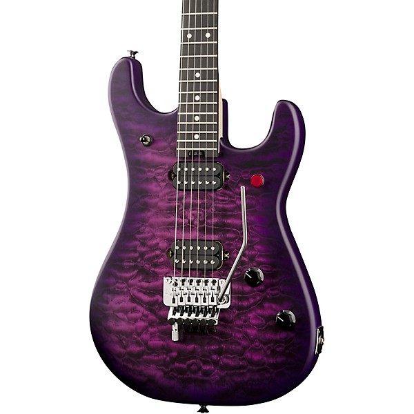 EVH 5150 Deluxe Poplar Burl Electric Guitar Purple Daze