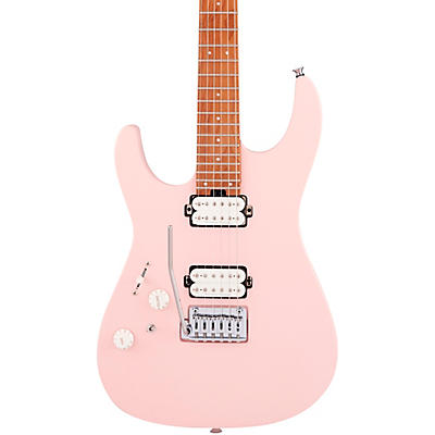 Charvel Pro-Mod Dk24 Hh 2Pt Cm Left-Handed Electric Guitar Shell Pink for sale