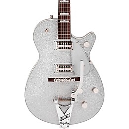 Gretsch Guitars G6129T-89VS Vintage Select '89 Sparkle Jet With Bigsby Silver Sparkle