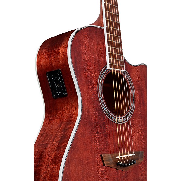 Open Box D'Angelico Excel Series Gramercy XT Grand Auditorium Acoustic-Electric Guitar Level 1 Matte Walnut Stain