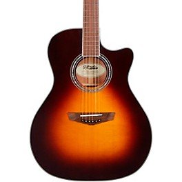 D'Angelico Excel Series Gra... D'Angelico Excel Series Gramercy XT Grand Auditorium Acoustic-Electric Guitar Vintage Sunburst