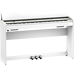 Roland F701 Digital Console Home Piano White