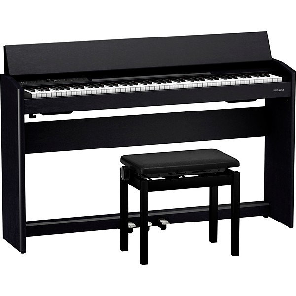 Open Box Roland F-701 Digital Home Piano Level 1 Contemporary Black