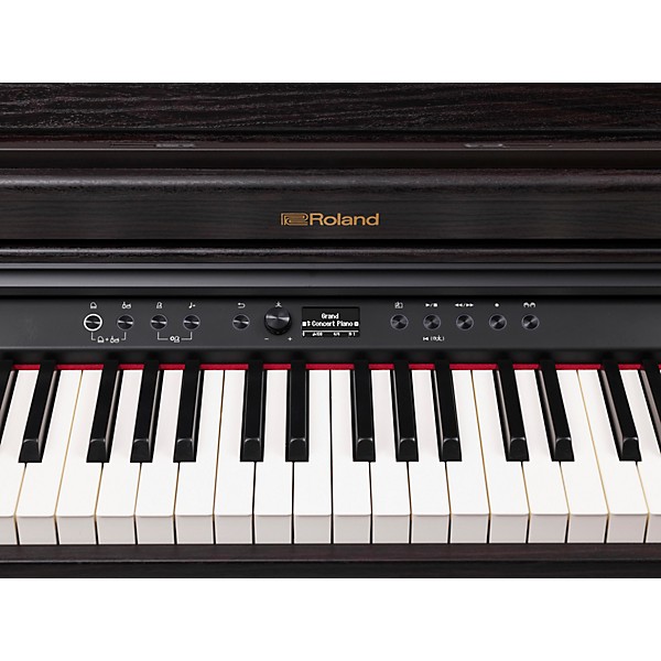 Roland RP701 Digital Upright Home Piano Dark Rosewood