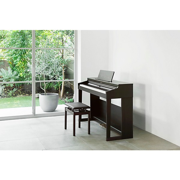 Roland RP701 Digital Upright Home Piano Dark Rosewood