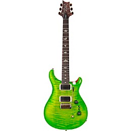 PRS Custom 24-08 10-Top with Pattern Thin Neck Electric Guitar Eriza Verde