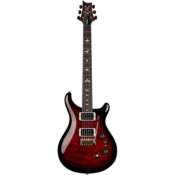 PRS Custom 24-08 10-Top with Pattern Thin Neck Electric Guitar Fire Smokeburst