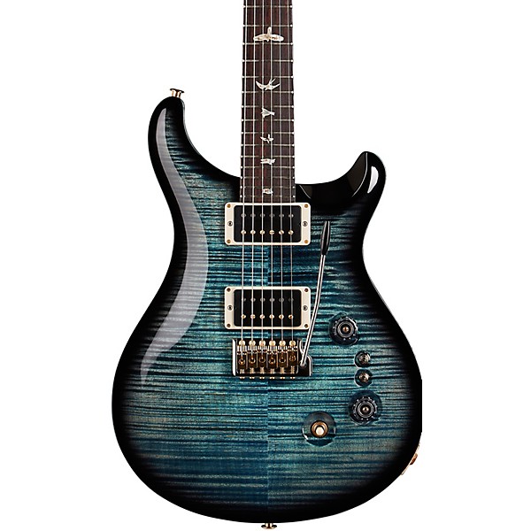 PRS Custom 24-08 10-Top with Pattern Thin Neck Electric Guitar Cobalt Smokeburst